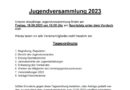 Jugendversammlung 2023