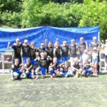 Spieler der JSG Kirchheide feiern Meistertitel der D-Jugend 2024/2025